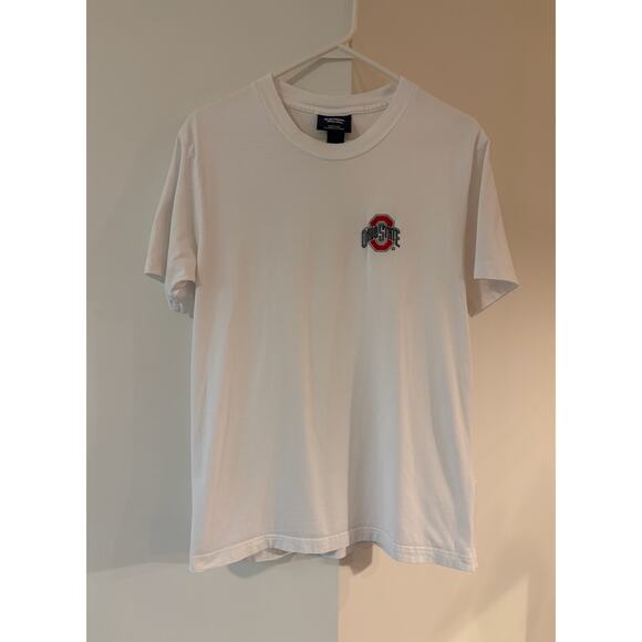 Vintage Ohio State Embroidered Tee Womens T-Shirt XS - Picture 1 of 5